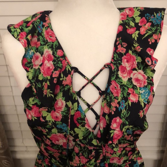 Altar’d State Floral Dress.  Sleeveless - Picture 4 of 13